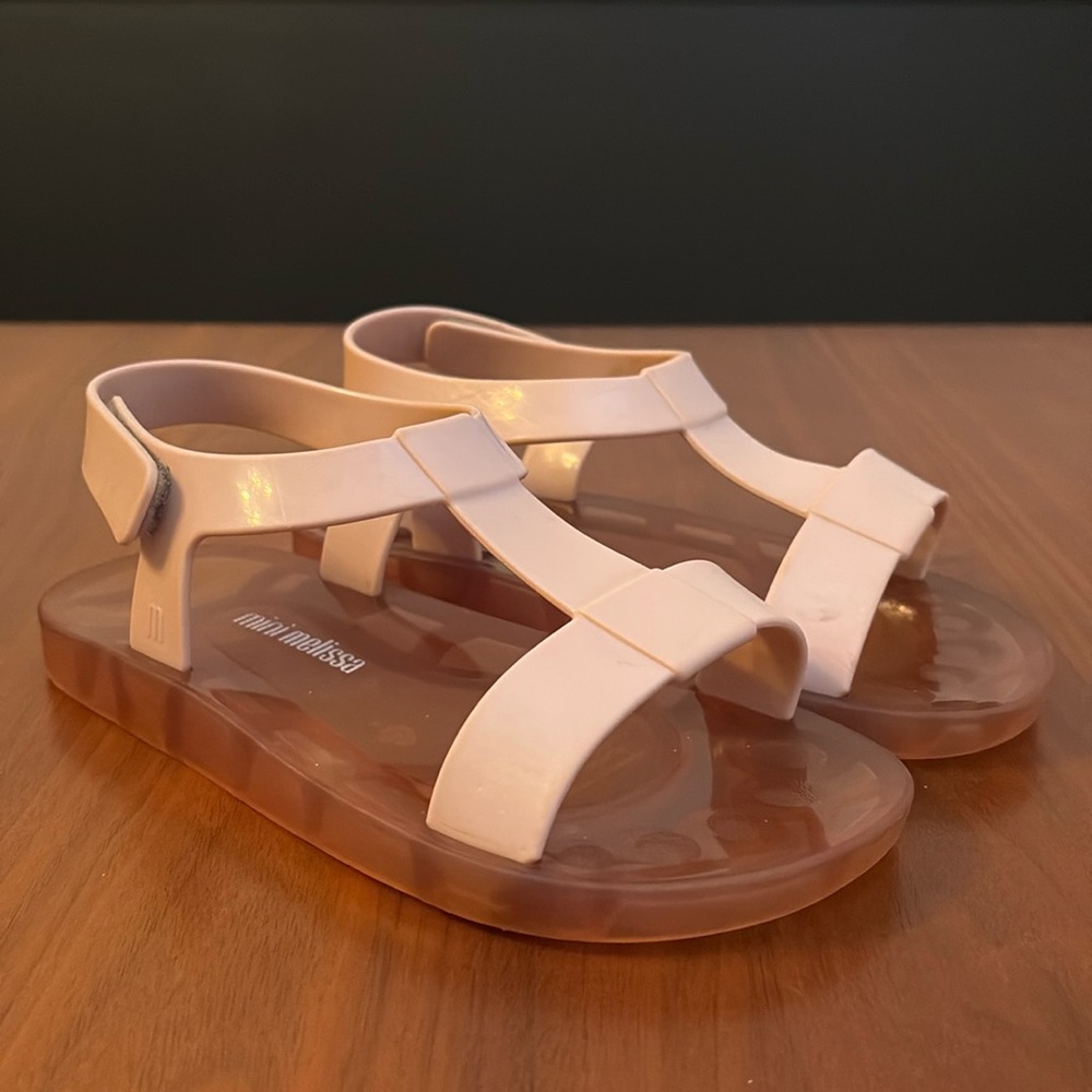 Mini Melissa Pink Kids Sandals